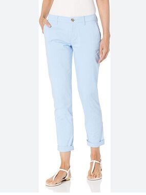 Tommy Hilfiger
Women's TH Flex Hampton Cuffed Chino Straight-Leg Pants